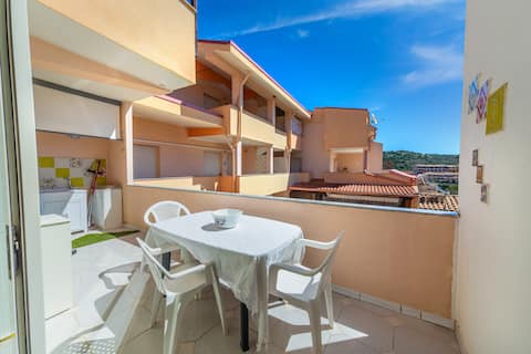 In the Center of Villasimius [A/C+parking]