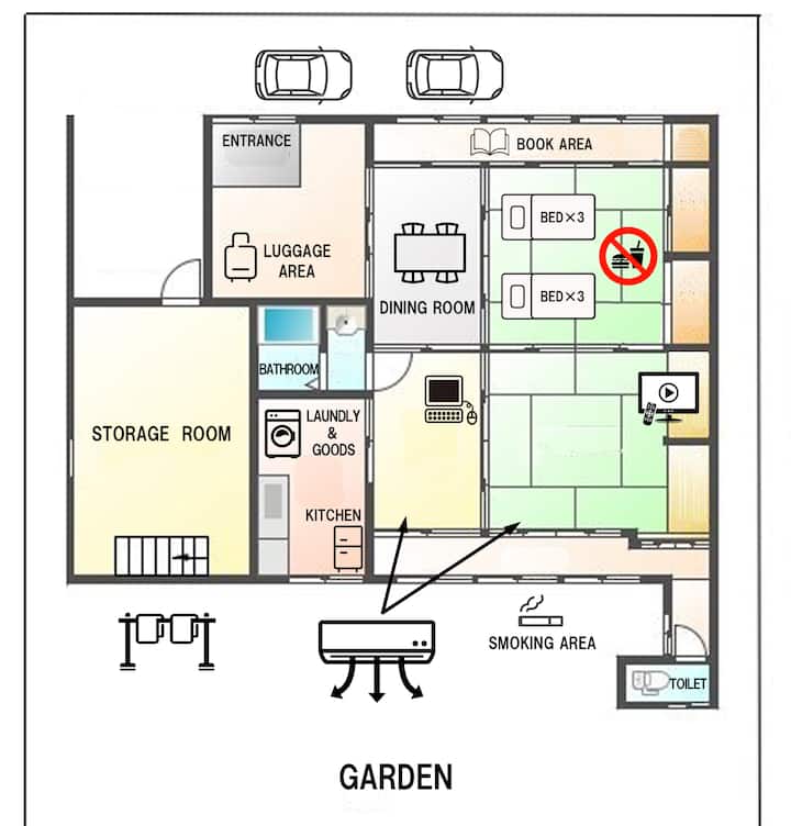 [With Garden] 5ldk Traditional Japanese House‼︎ - Hiroshima