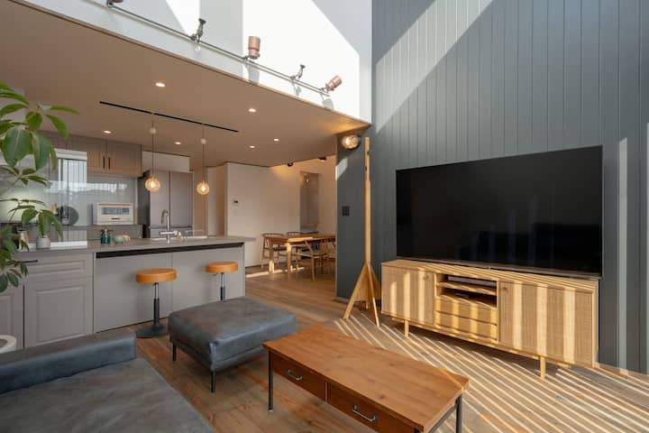 New House For 6 W/roofed Bbq Terrace - Tokushima