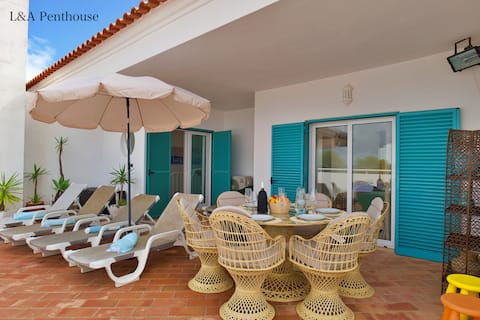 Penthouse L&A Prainha Sea view 2 Terrace 3 bedroom