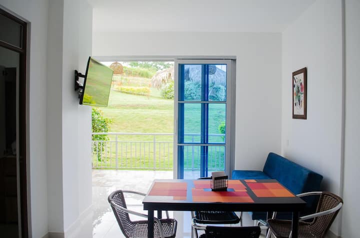 Apartamento Campestre Con Jardín En Anapoima - Anapoima