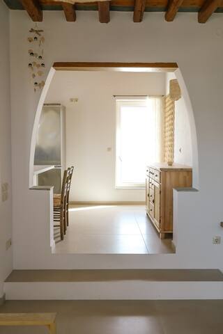 House with Sea View on the Beach Fasolou in Sifnos