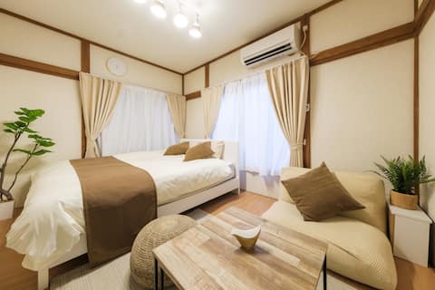 Shintokorozawa | Serta Queen Bed | Cozy 23㎡ for 2