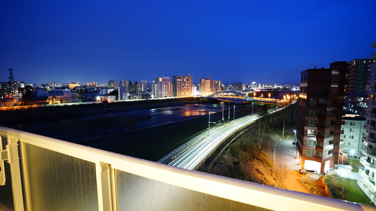 Riverside/parkside, max 6 ppl/50㎡/2 bed/1 sofa bed