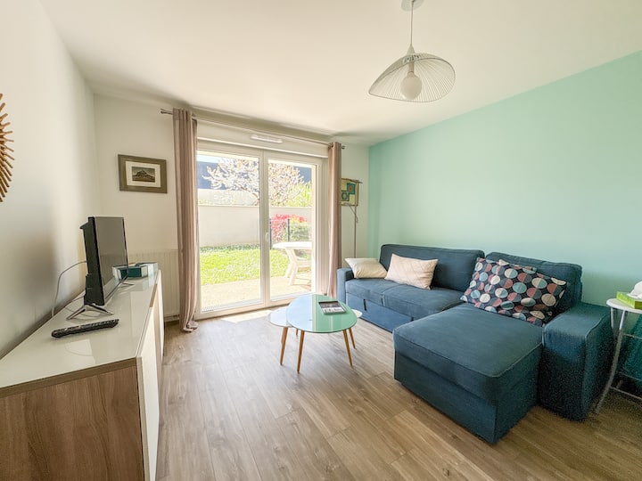 Appt 4 Pers Avec Terrasse Et Parking Privé - Plage de Saint-Cast-le-Guildo (Pen Guen)