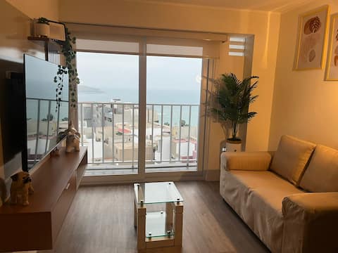 Propiedad de Airbnb exitosa: Beautiful apartment with a wonderful ocean view en Lima