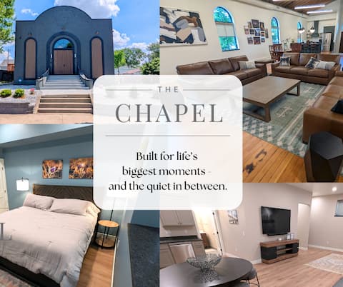 The Chapel | Historic Stay Near Downtown
