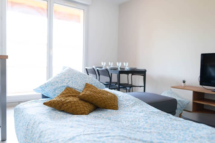 T2 Balcon Avec Parking Sécurisé  Et Gratuit - Portet-sur-Garonne