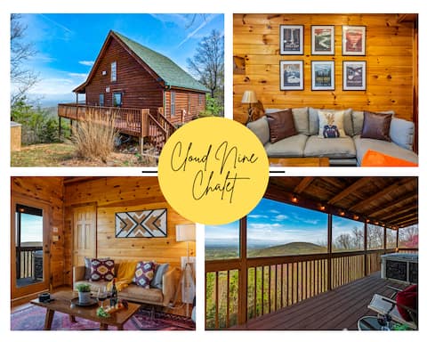 Top Airbnb: Winter Promo! Modern Cabin! Amazing View! Hot Tub! in Fairgarden