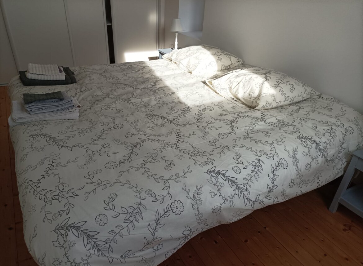 Twee eenpersoonsbedden 