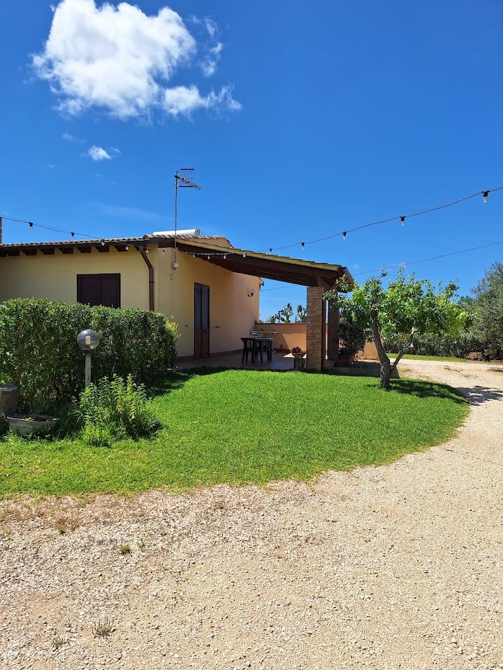 Sciacca: Casa Le Macine, Für Diejenigen, Die Ruhe Und Grün Lieben. - Sciacca