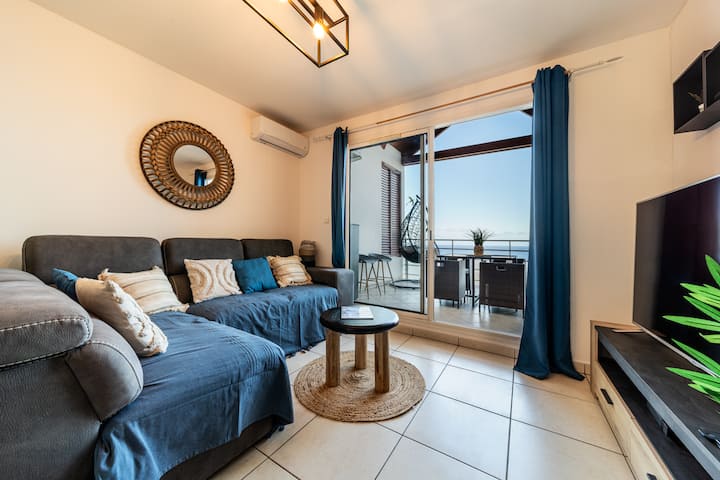 Ocean Sea View -4 Pers- Vue Mer - Saint-Gilles les Bains