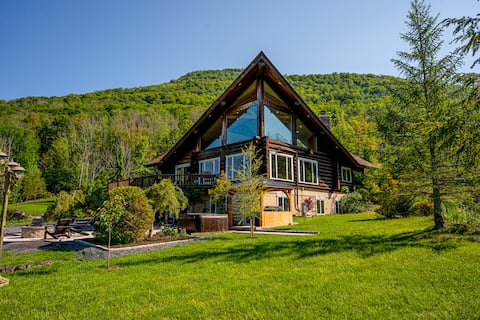 Lake Log Cabin