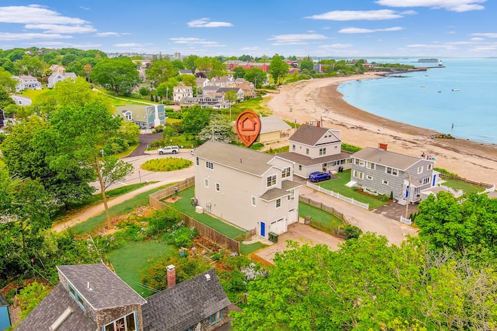 Steps To The Sand | Modern Home On Willard Beach - Portland, ME