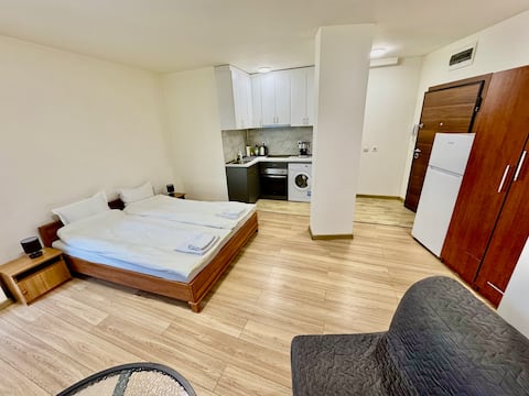 Popular Airbnb listing: MK's Cozy Studio at an Excellent Location+Parking! in Кръстова Вада