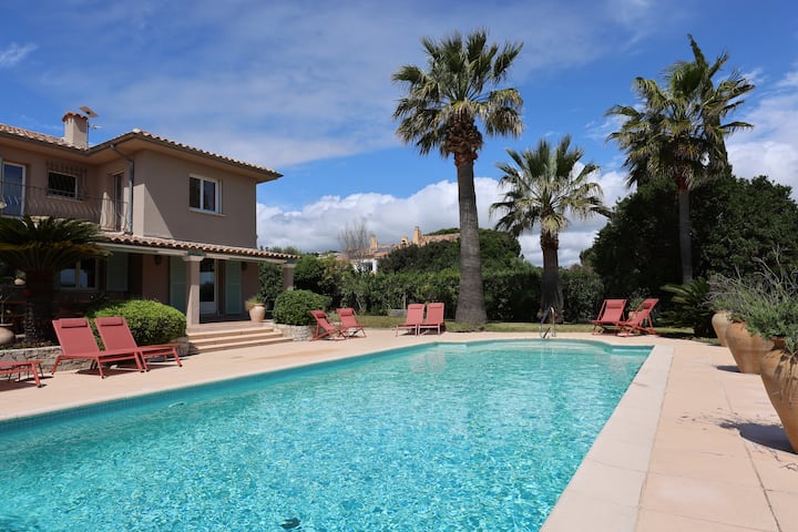Villa 10 Pers ~ Piscine Et 
Plages à Pied - Provença-Alpes-Costa Azul