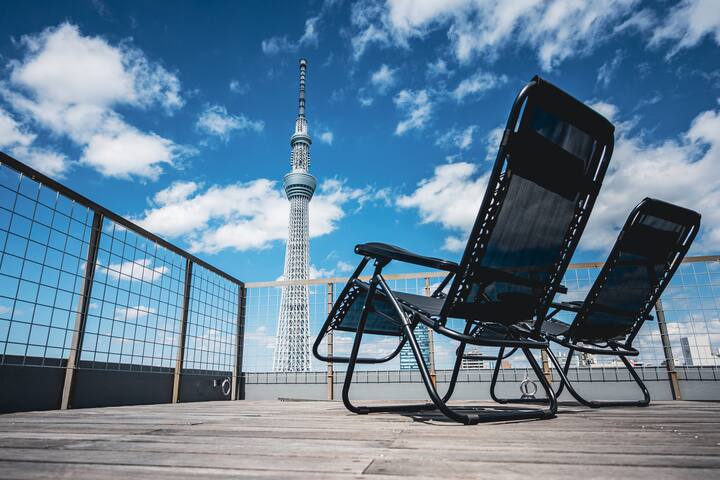 Rimba Tokyo Oshiage 4F| Skytree View| 3BR/80㎡