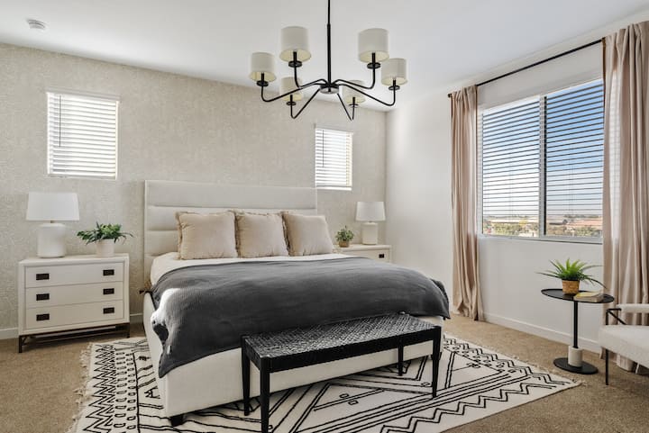 Makuuhuone: King-size-vuode