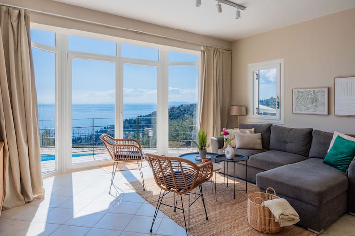 Seahorse Villa - 3 Bedroom - Kassiopi