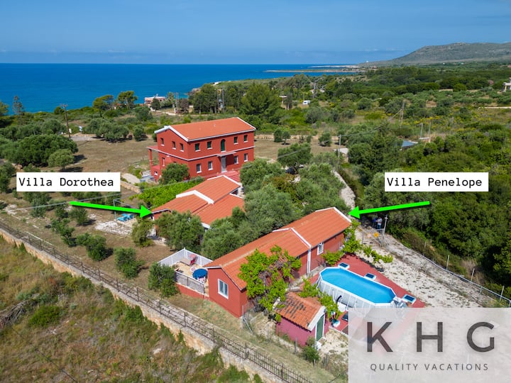Mondo Cosseri Villa Rossa Penelope Shared Pool - Cephalonia