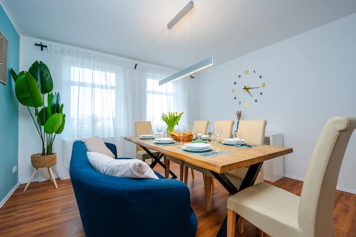 Fewo Stadtblick - 115m², 3 Sz, 2 Bz, Free Parking - Quedlinburg