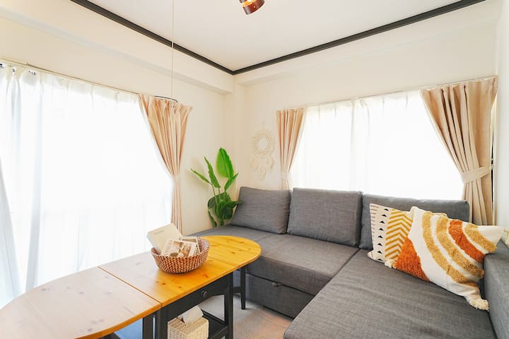 【代々木4分＆新宿7分】駅近｜2unit36㎡+36㎡貸切｜高速WiFi｜洗濯2台＆乾燥機｜最大8名 gallery image 5