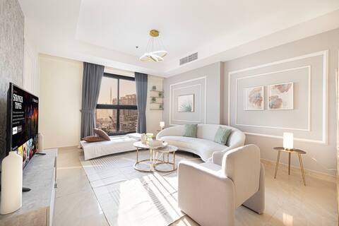 Top performing Airbnb: Serene 1BR Waterfront Living in Al Jadaf