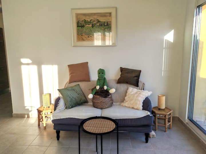 Les 2 Oliviers - Terrasse - Vue - Climatisation - Bonnieux