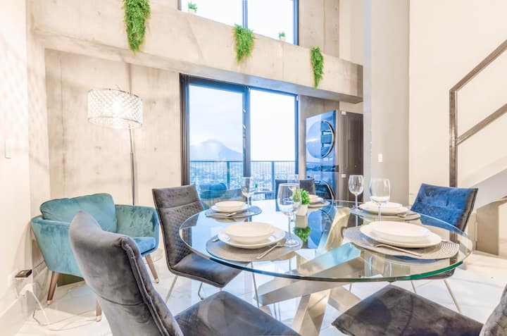¡Luxury In La Purísima! 9 Guests + Wifi 3br|2br - Monterrey