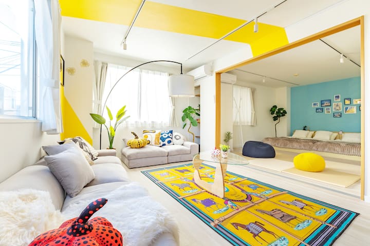 Close to Shinjuku Shibuya｜105㎡｜3BR｜Max12pp｜Parking