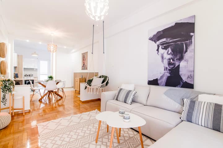Nataly's 2br In Central Athens 4 Mins To Acropolis - Atene