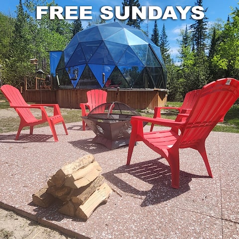 Glass Dome - Sleep Under The Stars- Free Sundays