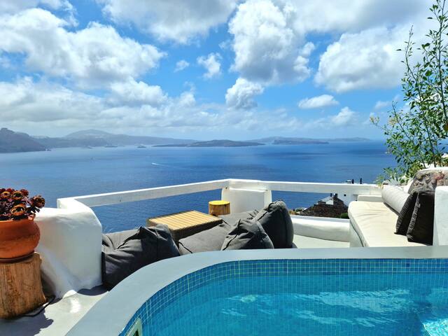 Aqua Terra 2 bedroom house caldera view gallery image 4