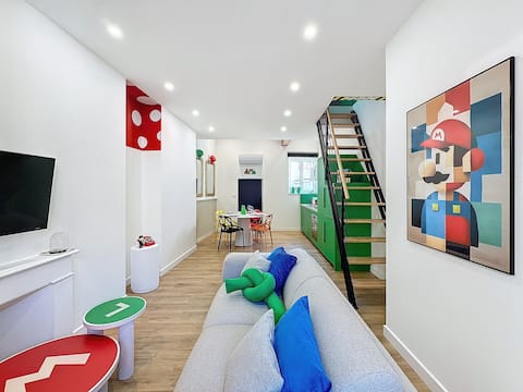 Top Airbnb: Toulouse-Capitole - Super Mario themed apartment in Capitole / Arnaud Bernard / Carmes
