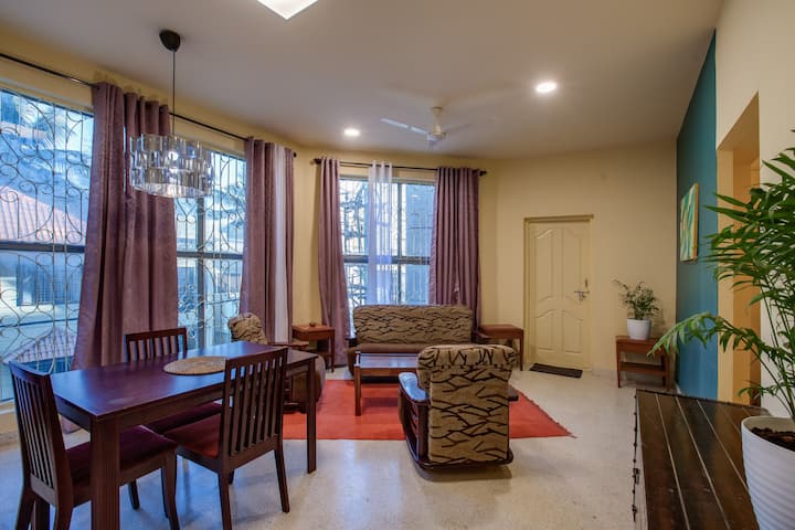 Kalyan Nagar | Guestfav 3bhk | Foodnshop | 1 Floor - 邦加羅爾