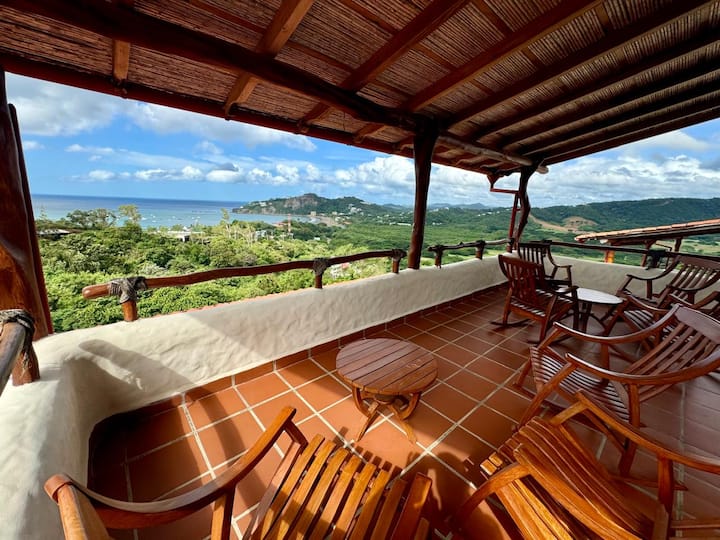 Center Villa With Ocean Views - Nicaragua