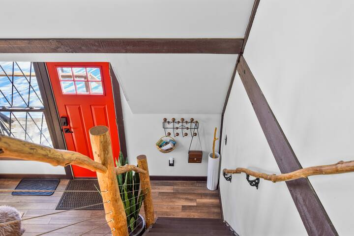 Secluded A-Frame near the Dells with Fire Pit and Hot Tub