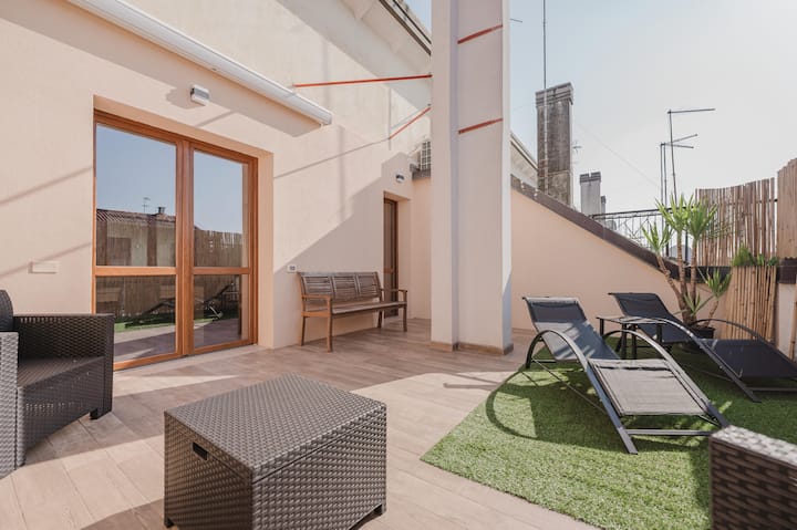 Modern Penthouse For Family In Venice (Mestre) - Venezia