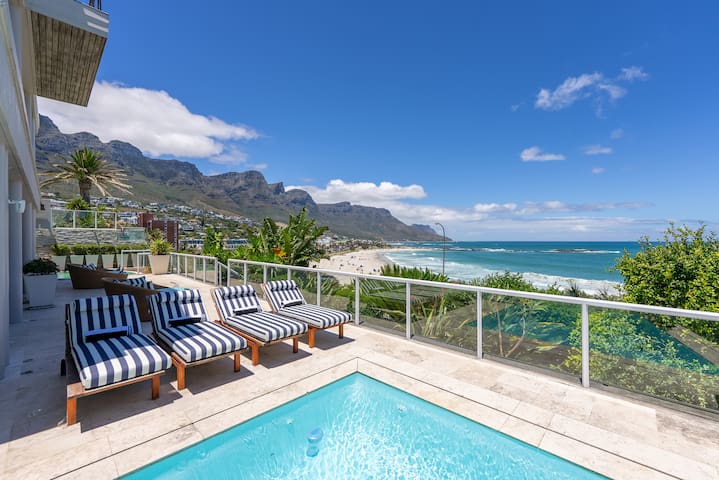 Camps Bay Beach House Sea Views Walk to The Beach