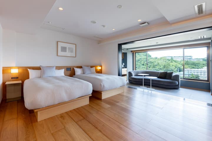 【No Meals】like A Museum/sauna & Private Onsen/4ppl - 神戶市