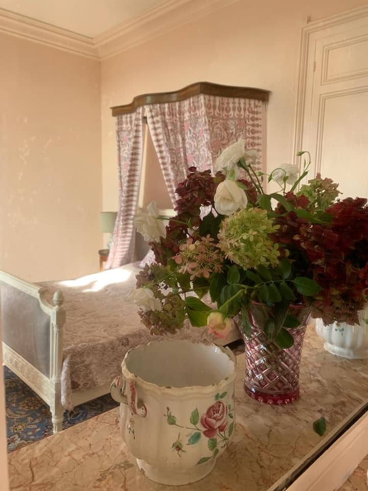 Detail izby Hippolyte.