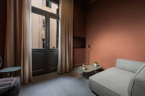 grey | studio apartments Corniche Alexandria LV