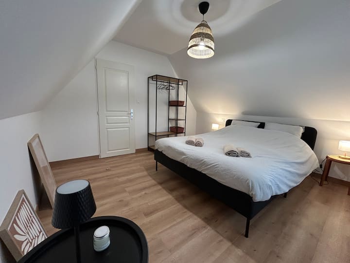 Osvijetljena veličina kraljice 160 x 200