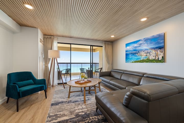 Waikiki Ocean Luxe Panorama 2BD, Free Parking