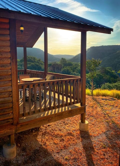 Cozy King Cabin #20: Tx Hill Country /w Pool