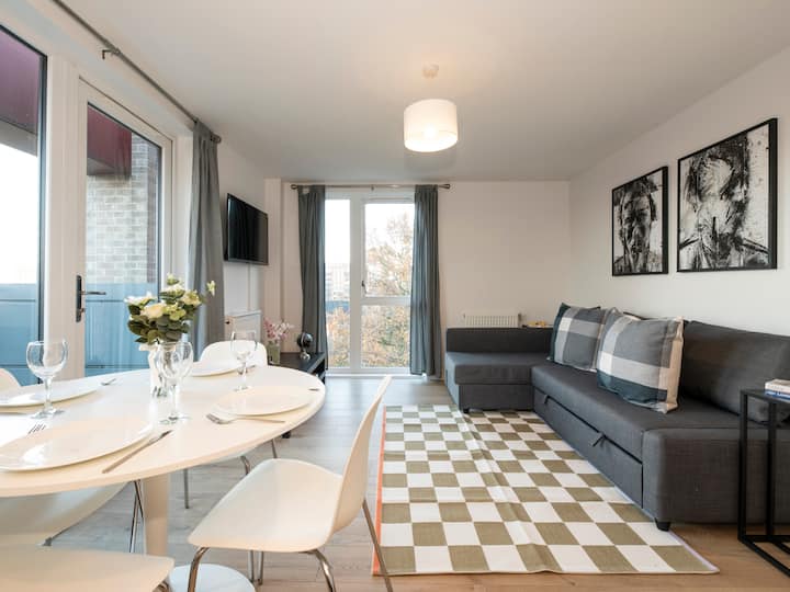 Modern 2br 2ba - 2 Min To Tube, Near London Museum - Mill Hill