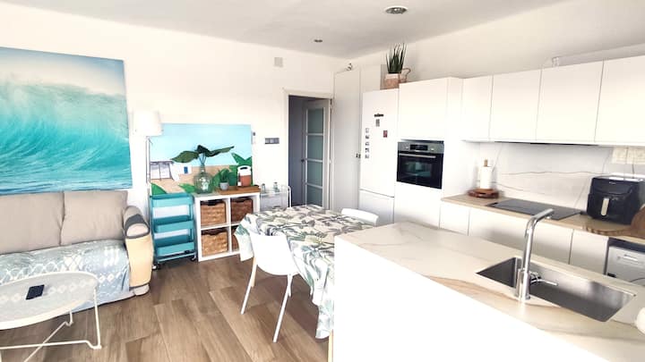 Appartement En Face De La Plage Avec Terrasse - Premià de Dalt