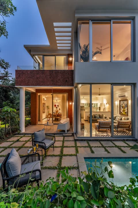 LaMasillia|2 BHK Villa| Family Friendly| Siolim