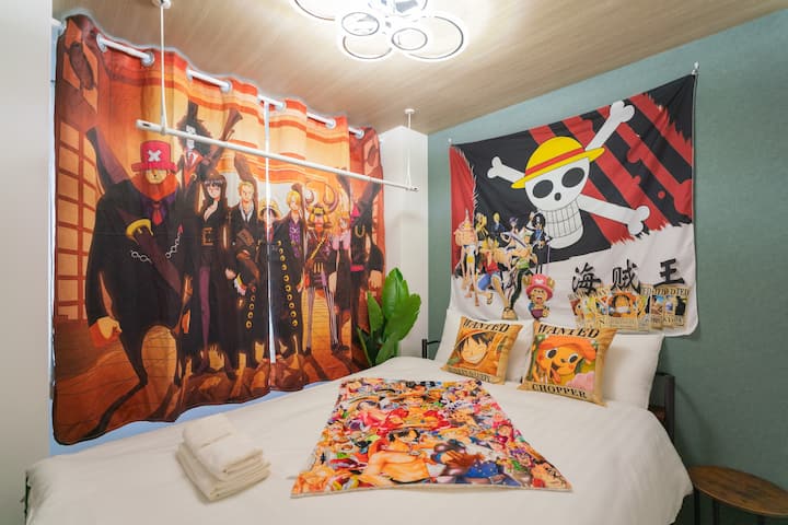 L'Appartement Lisière Sharring Onepiece One Piece themed apartment, 8 min walk from Teradamachi Station, 2