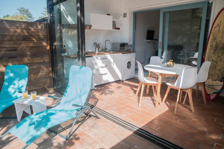 Petit Cocon Cosy Avec Terrasse - Soulac-sur-Mer